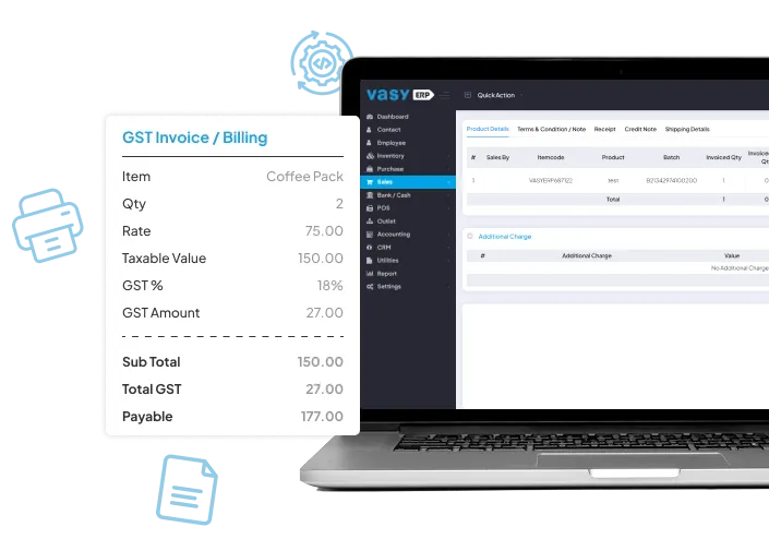 GST billing software for warehouse operations