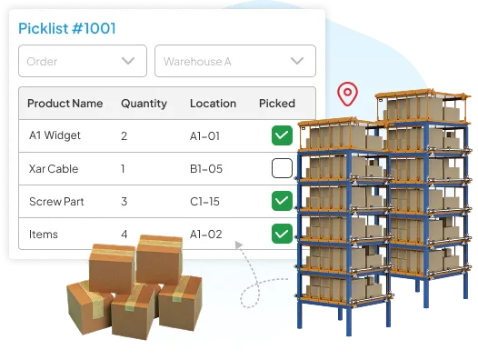 Picklist Auto Generation in Warehouse Operations