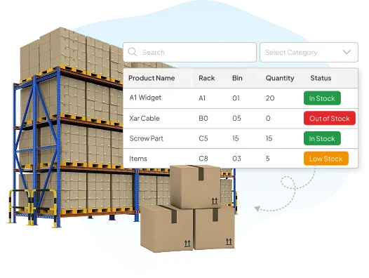 Rack and Bin Management in Warehouse Software