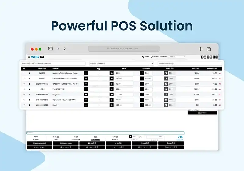 Powerful POS Solution