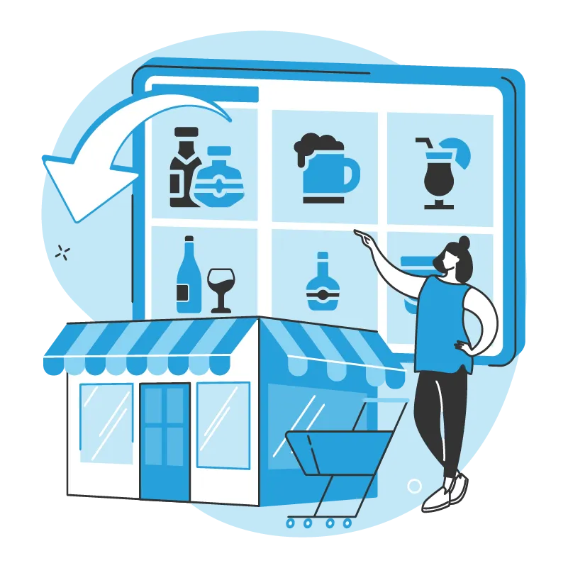 Software for liquor store