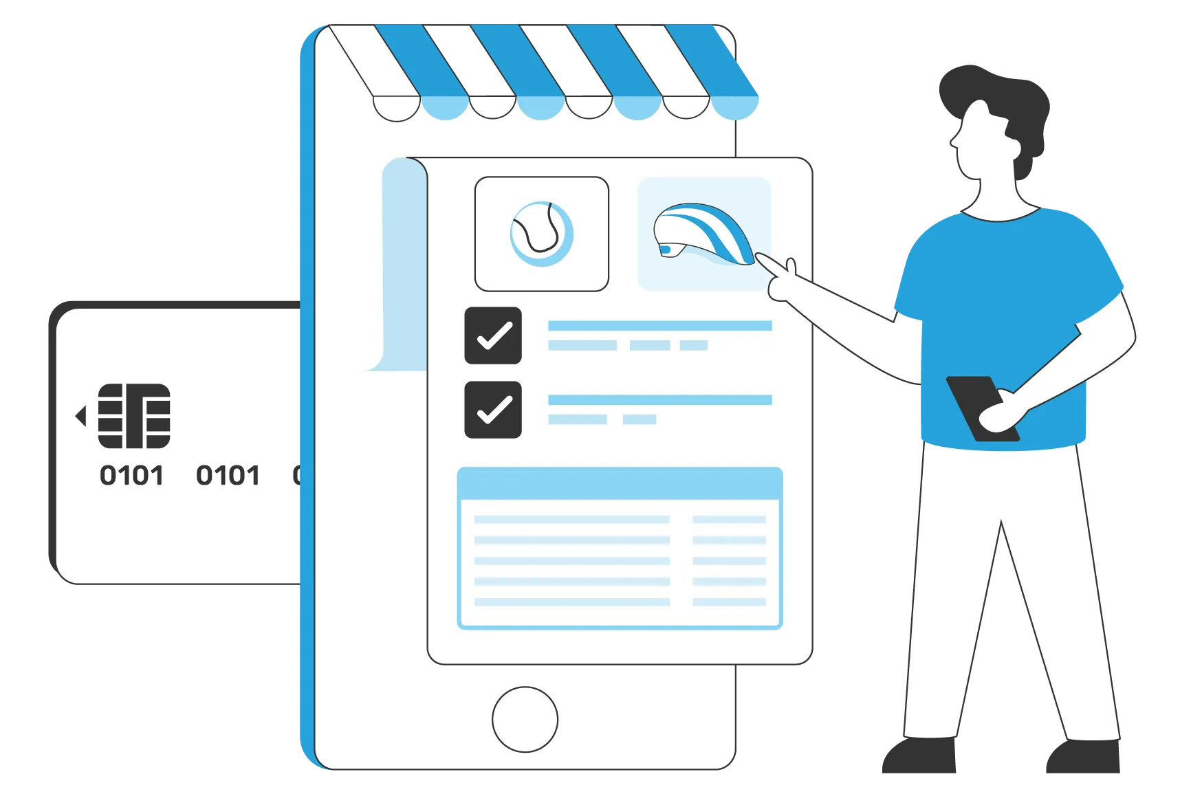 Sport shop Easy Online Billing