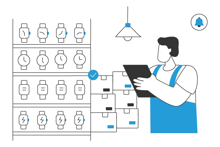 Inventory software for watch shop